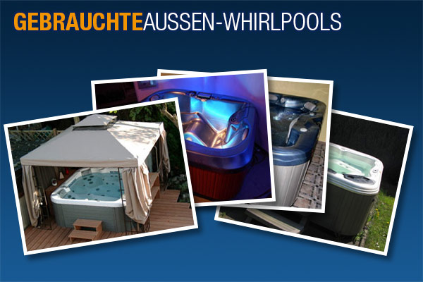 Gebrauchte Aussen-Whirlpools